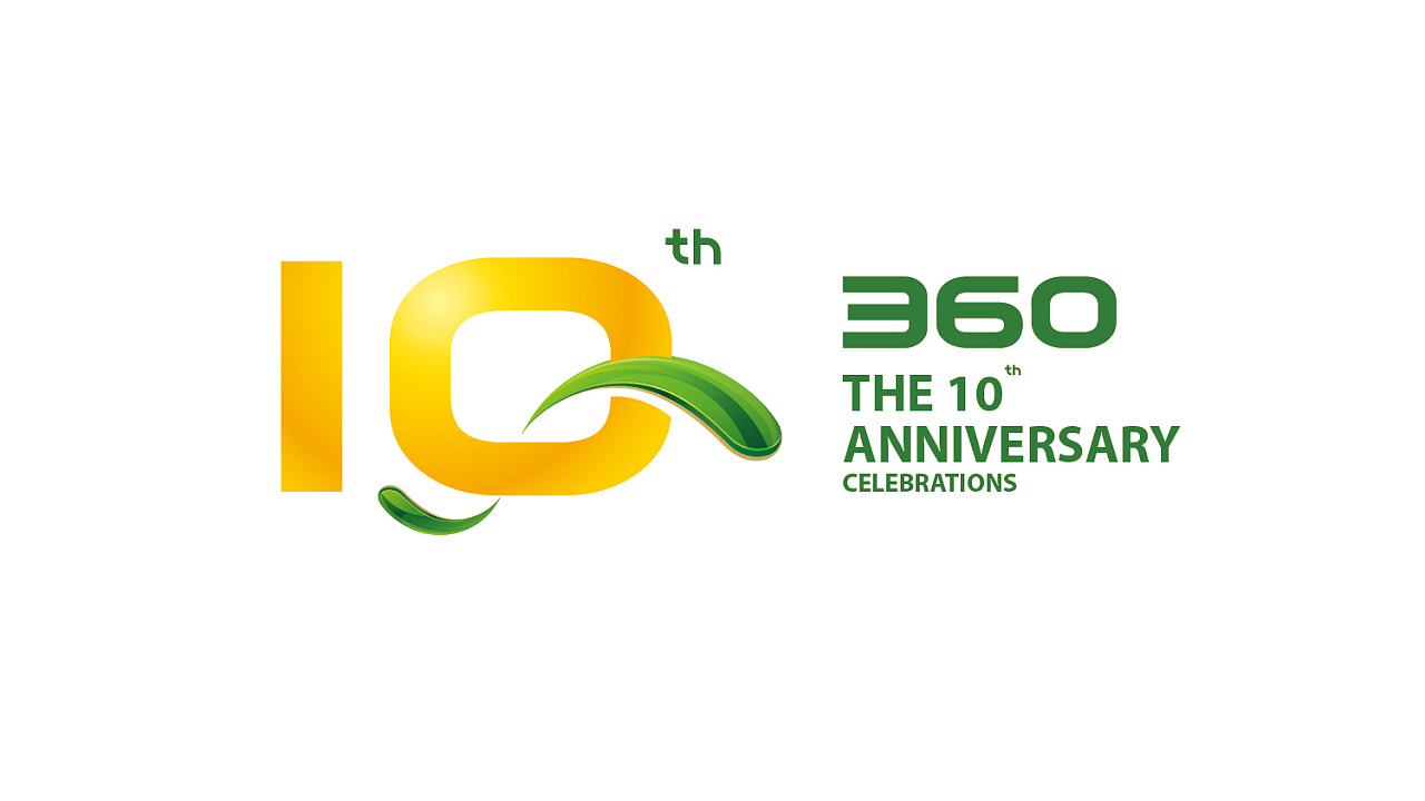 360 Company Ten Years Celebration-Visual Design Proposal Produced by Woman Media