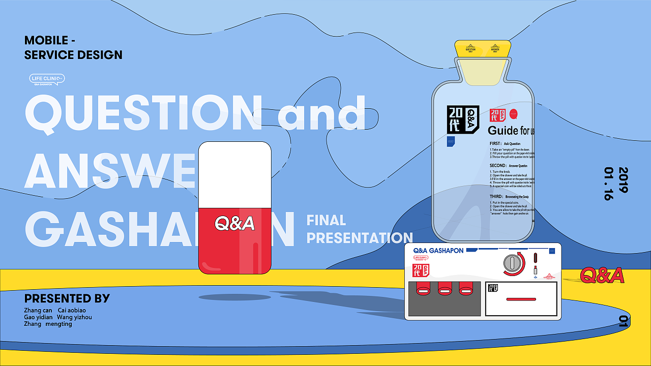 Life clinic - Question&Answer Gashapon