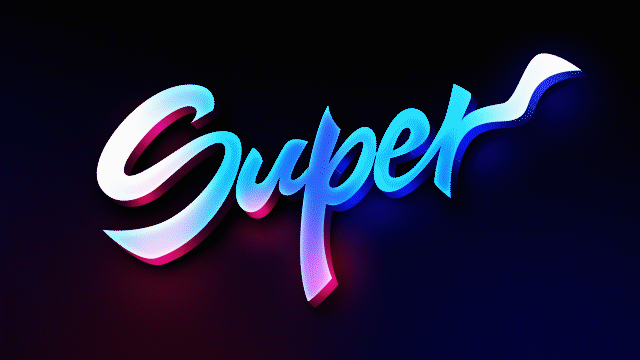 [Tutorial] PS+AE to make cool neon fonts